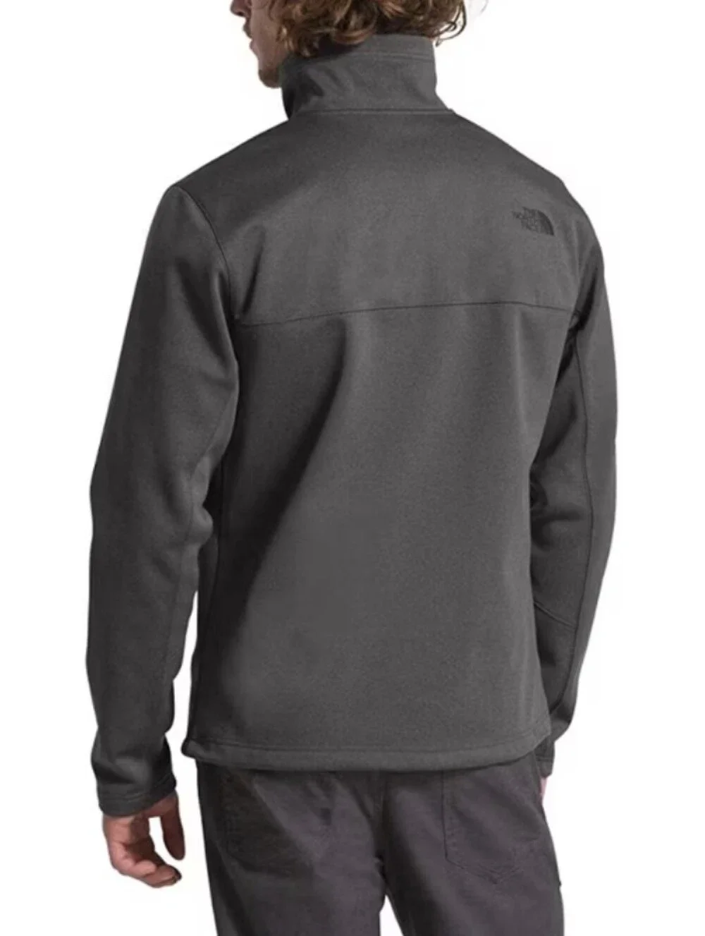 The North Face Apex Risor Softshell Jacket Coat Charcoal Grey Men's Size XXXL